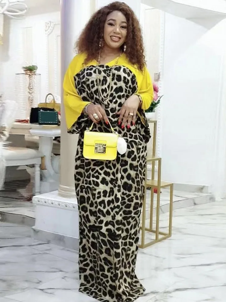 Afriške Obleke Za Ženske Do Leta 2020 Pomlad Poletje Leopard Dashiki Plus Velikost Obleka Ženske Tradicionalna Afriška Oblačila Vila Sanje
