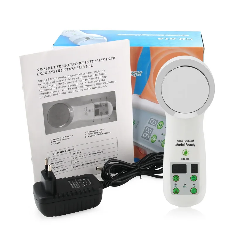 CE/FDA 1MHz Ultrazvočno Hujšanje Massager, Kavitacija Ultrazvočna Terapija, Izgorevanje Maščob Massager Obraza Kožo Pomlajuje Naprave