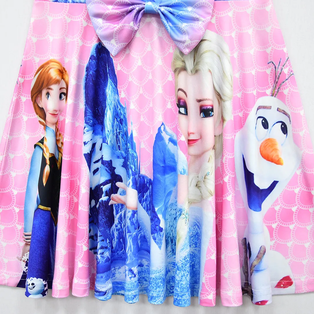 Disney Snow Queen 2 Zamrznjene Elsa Ana Dekleta Princesa Obleko Stranka Darilo Za Rojstni Dan Cosplay Kopalke, Oblačila Za Otroke, Otroci