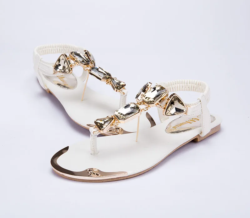Čevlji ženske sandale 2021 nov modni nosorogovo trdna plaži sandali ženske čevlje elastični trak priložnostne ženske sandali