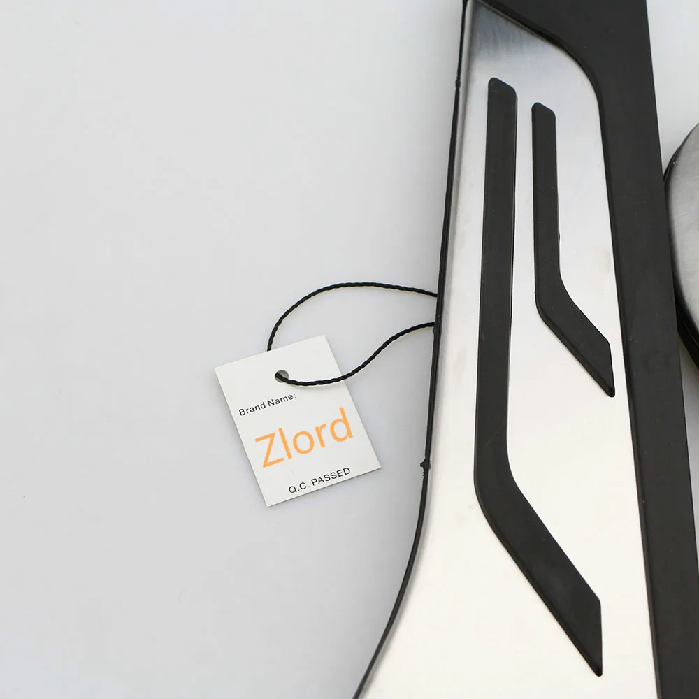 Zlord 2 Kos Non-Slip Uspešnosti Aluminijeve zlitine Pospeševalnik Stopala Ostali Spremenjen Pedal Blazine za BMW X2 F39 2018 2019 NA Pedal za Plin