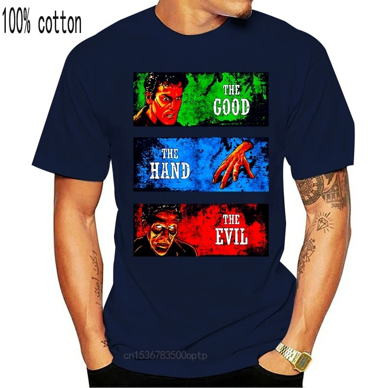 Evil Dead T-Shirt,Dobro Roko Zlo Nadnaravno Humoreska,Za Odrasle In Otroke, Velikosti Oblačila, Casual? Tee Majica