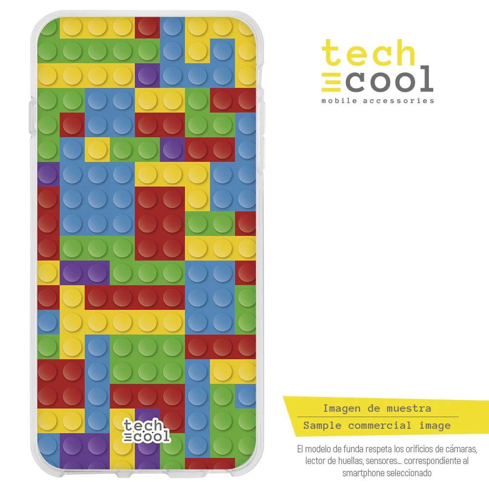 FunnyTech®Silikonsko Ohišje za Iphone 7 / 8 Kos lego barve