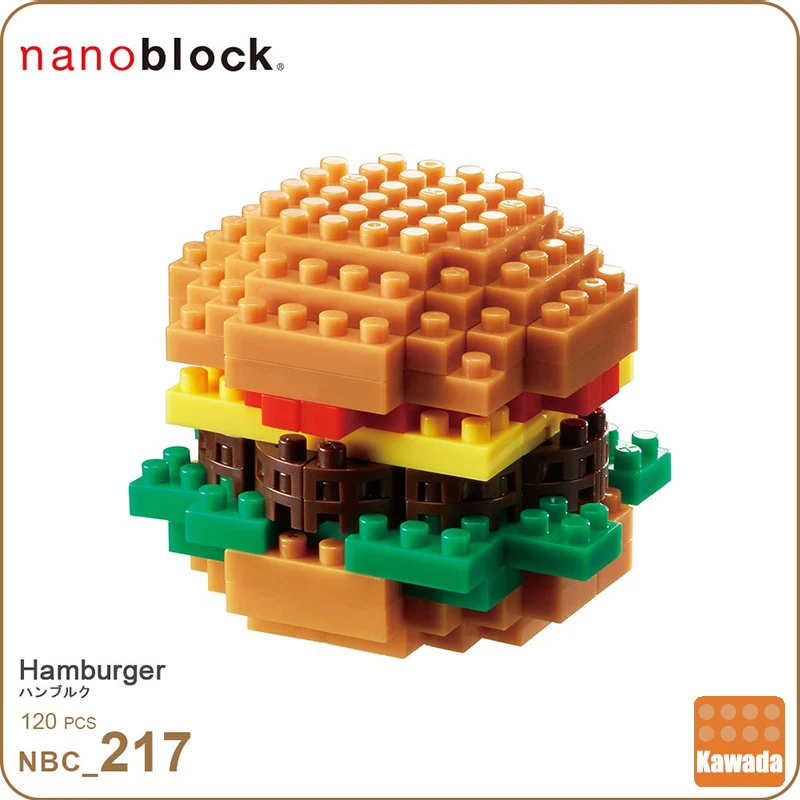 Kawada Nanoblock Hamburger 124pcs NBC_217