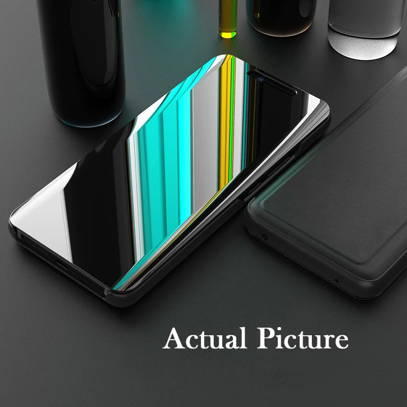 Auroras Za Samsung Galaxy Ž Krat 2 Primera Stojalo Držalo Flip Mirror Pogled Za Samsung Ž Krat 2 Shockproof Primeru