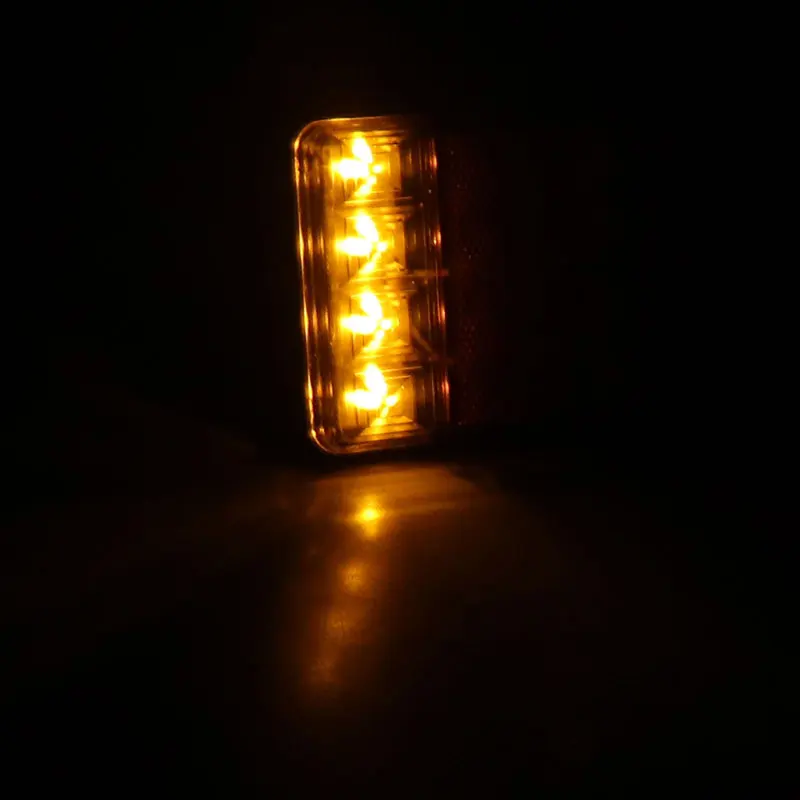 2Pcs Nepremočljiva 8 Avto LED Rep Luči Zadnje Svetilke Par Prikolica za Ladjo 12V Zadaj Deli Za Tovornjak Priklopnika avtomobilih