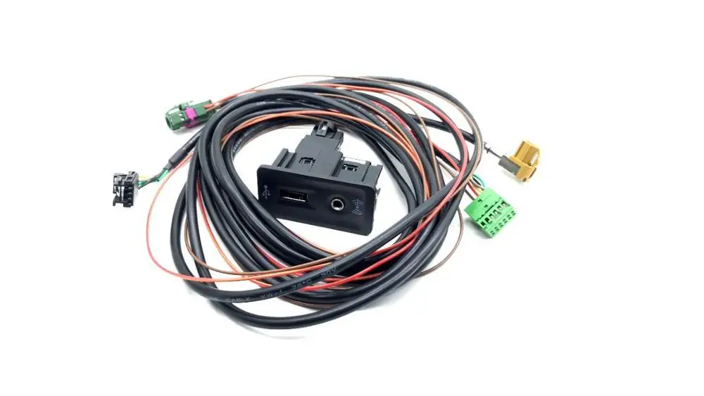 Za Golf 7 MK7 CARPLAY USB, AUX CarPlay MDI USB AMI Namestite Vtič v Vtičnico Pas 5QD 035 762 J 5G0035222F /E 5G0 035 222