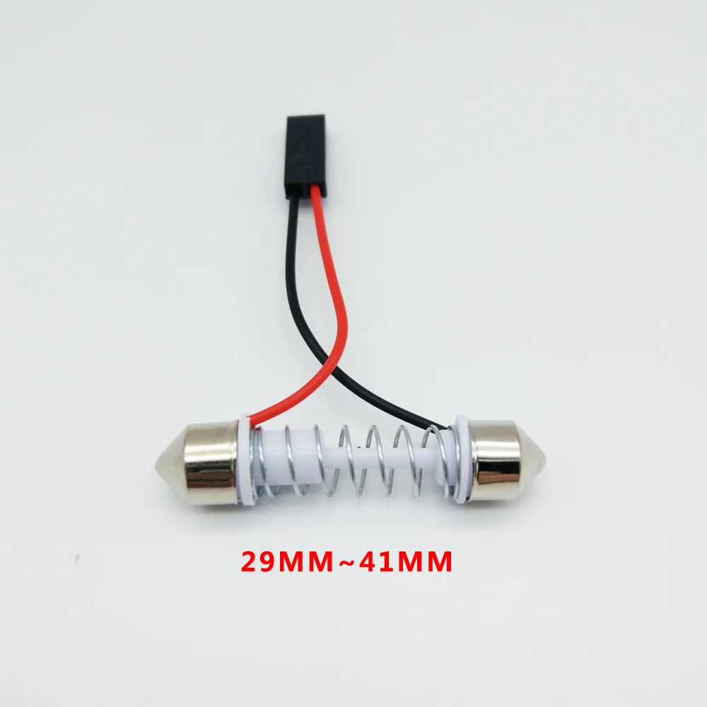 50PCSs/Veliko Festoon socket Adapter 29mm-41mm Priključek Za Avto Vozil LED Panel Svetilke Dome Luči Festoon Adapter