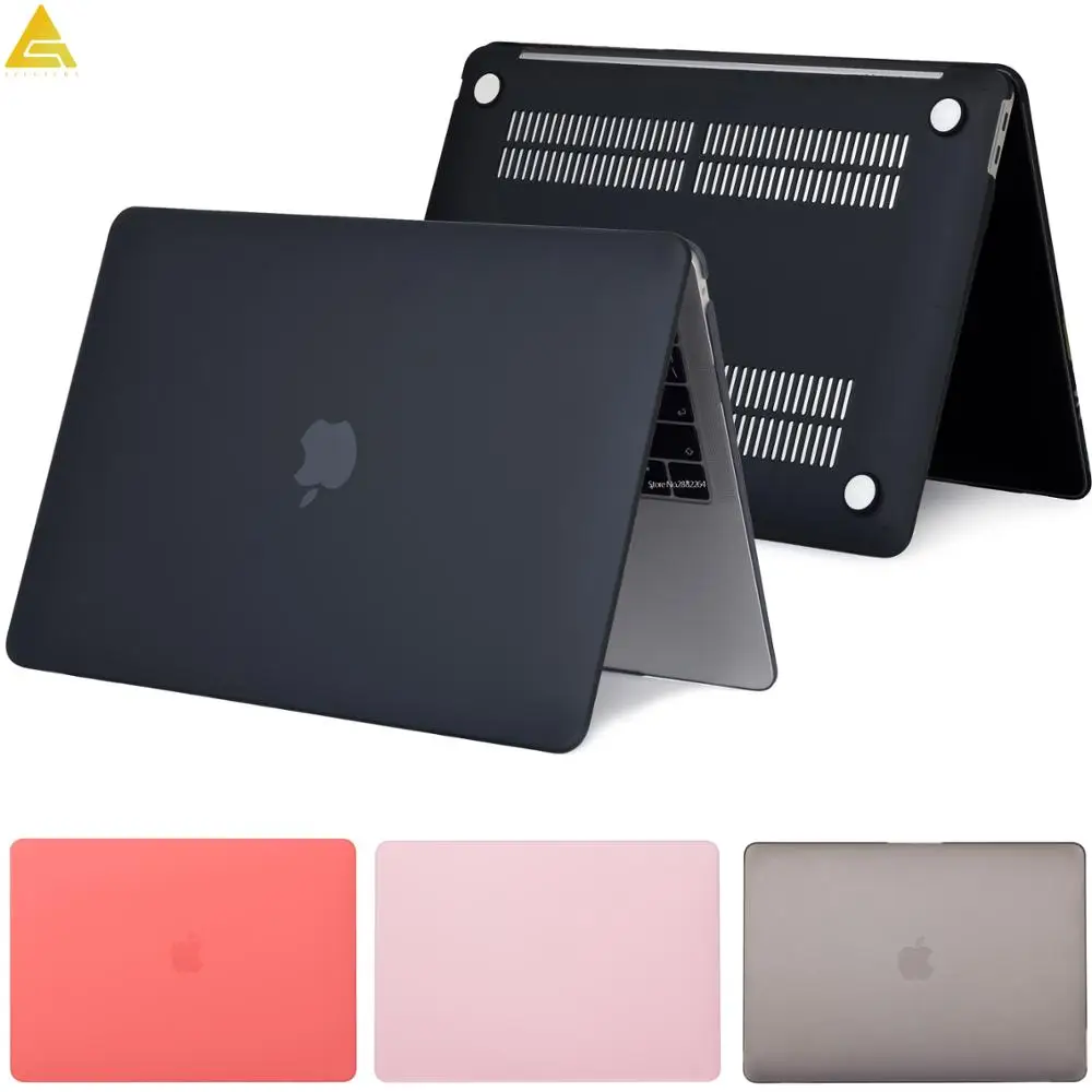 Mat Polno Laptop Primeru Za MacBook Pro 16 2019 Retina 11 12 15 15.4 Nov Dotik Bar za Macbook Air 13,3 A2179 Pro 13 A2159 2019