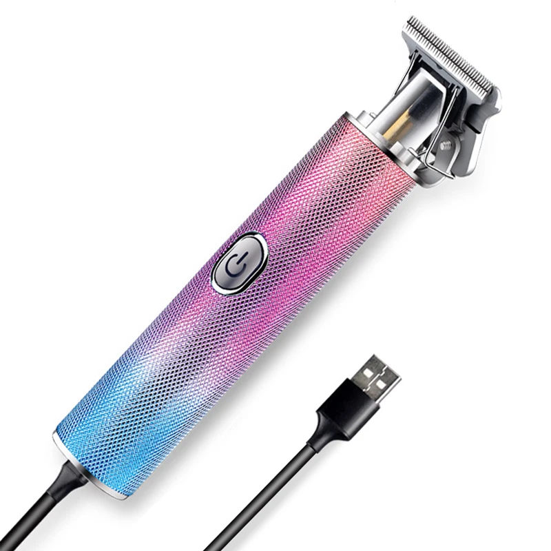 2020 USB Lase Clipper, Olje Glavo Pro Moških Električni Sušilnik Clipper Brivnik Frizuro Pralni Barber Brivnik T-Rezila za Britje Orodje Set