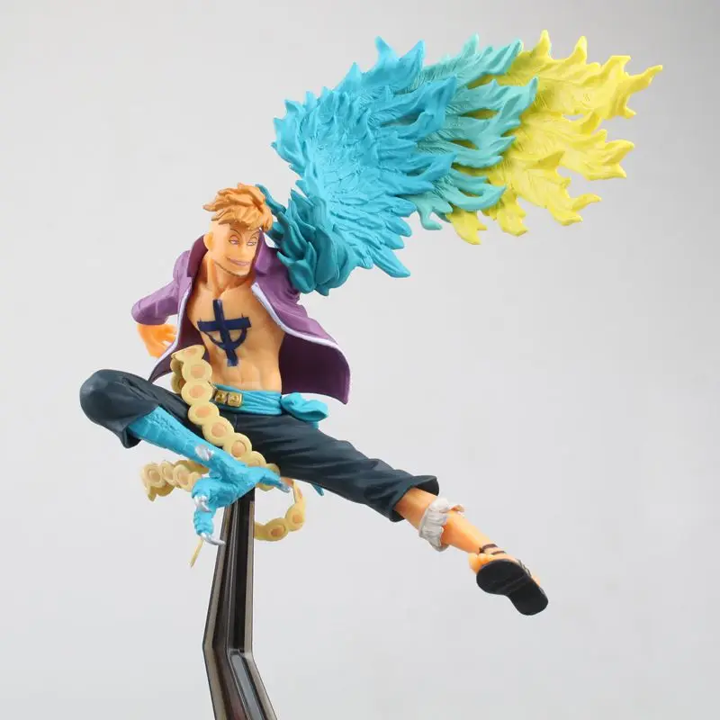 Anime Enem Kosu Tashigi Jinbe Donquixote Luffy KADILEC MARCO DOFLAMINGO PVC Akcijska Figura, Igrače Zbiranje Model lelakaya 14-16 cm
