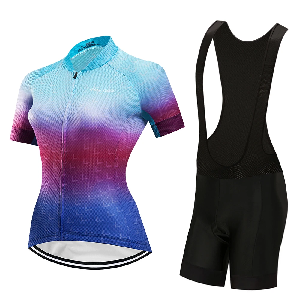Ženske 2021 kolo oblačila, ki kratkimi rokavi bib hlače kolesarski dres komplet mtb maillot kolesarska oblačila obleko šport obleko nositi uniformo
