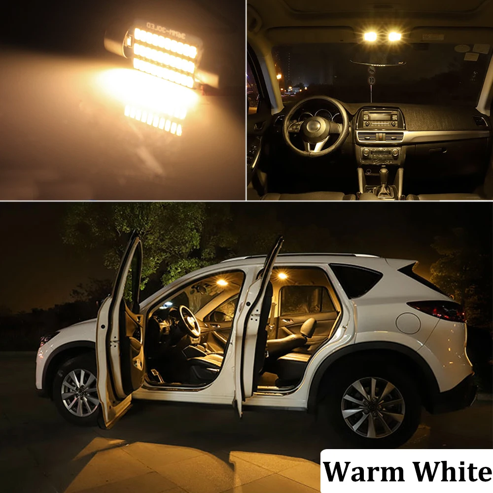 BMTxms 9Pcs Za Volkswagen VW Polo AW1 BZ1 2018-Sedanje Vozilo LED Notranjosti Zemljevid Dome Trunk Lahka Kit Canbus Auto Dodatki