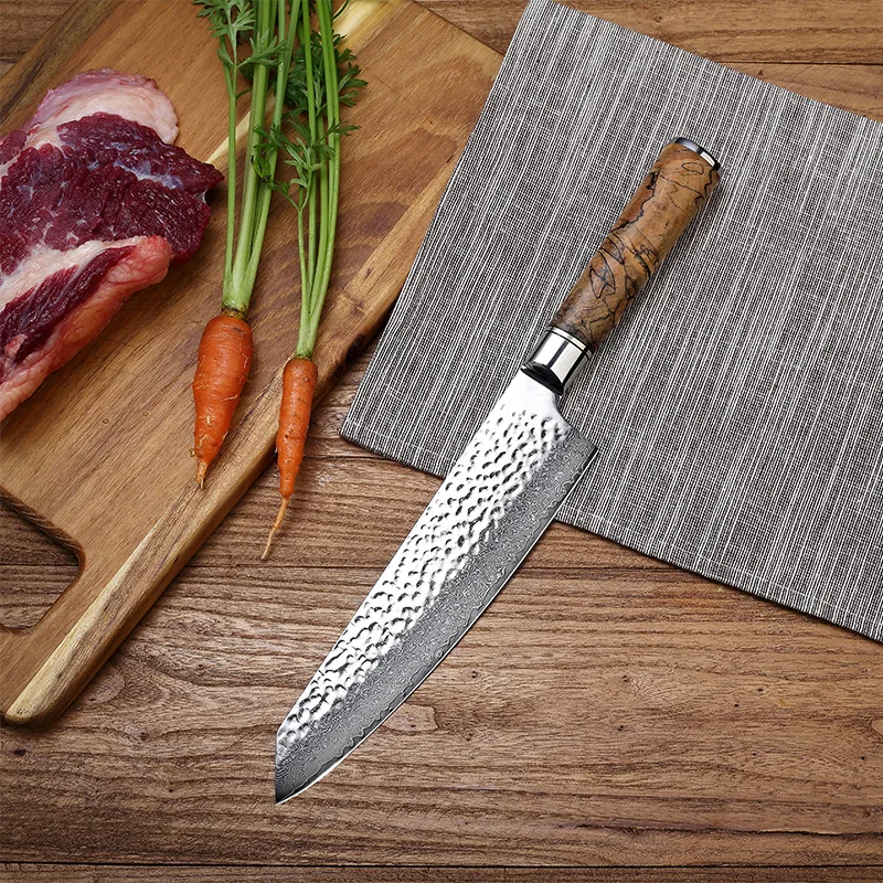 8 inch Damask kuhar nož tabela nož najboljše kuhinjski nož zahodni hrane kuhar nož japonski mesar nož kuhanje nož sashimi