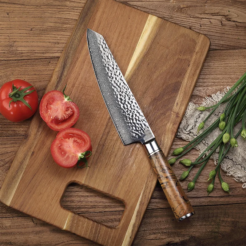 8 inch Damask kuhar nož tabela nož najboljše kuhinjski nož zahodni hrane kuhar nož japonski mesar nož kuhanje nož sashimi