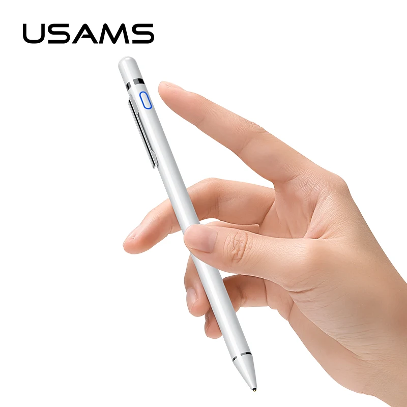 USAMS Kapacitivni zaslon na Dotik Peresa Za Apple Svinčnik Pisalo Za iPad z 9.7 2018 Mini 1 2 3 4 Pro Zraka Za Samsung Tablični Slikarstvo Pisalo