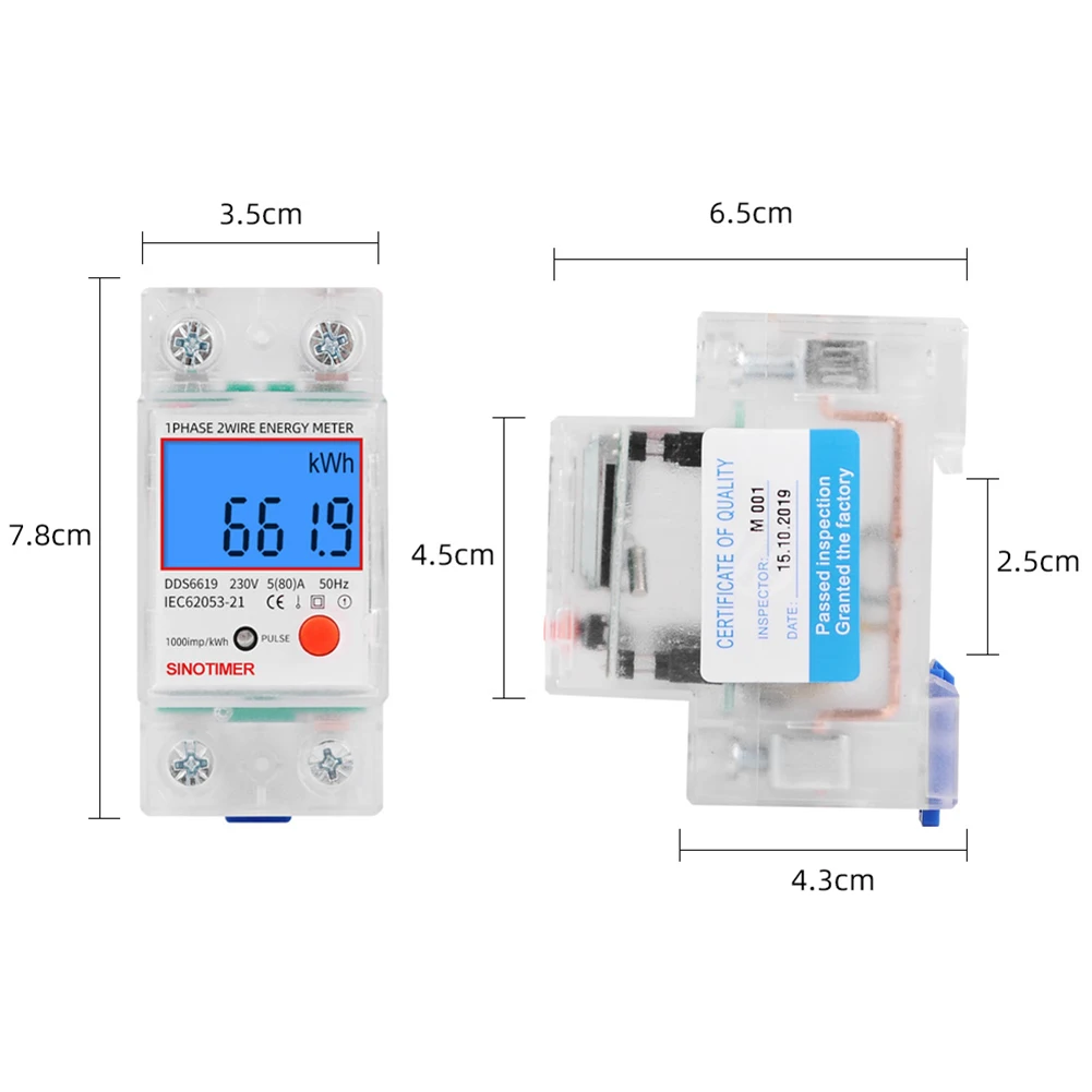 Digitalni LCD Električne energije Kwh Wattmeter Poraba Energije energy Meter Analyzer Faktor Moči Multi-Funkcionalne Meter