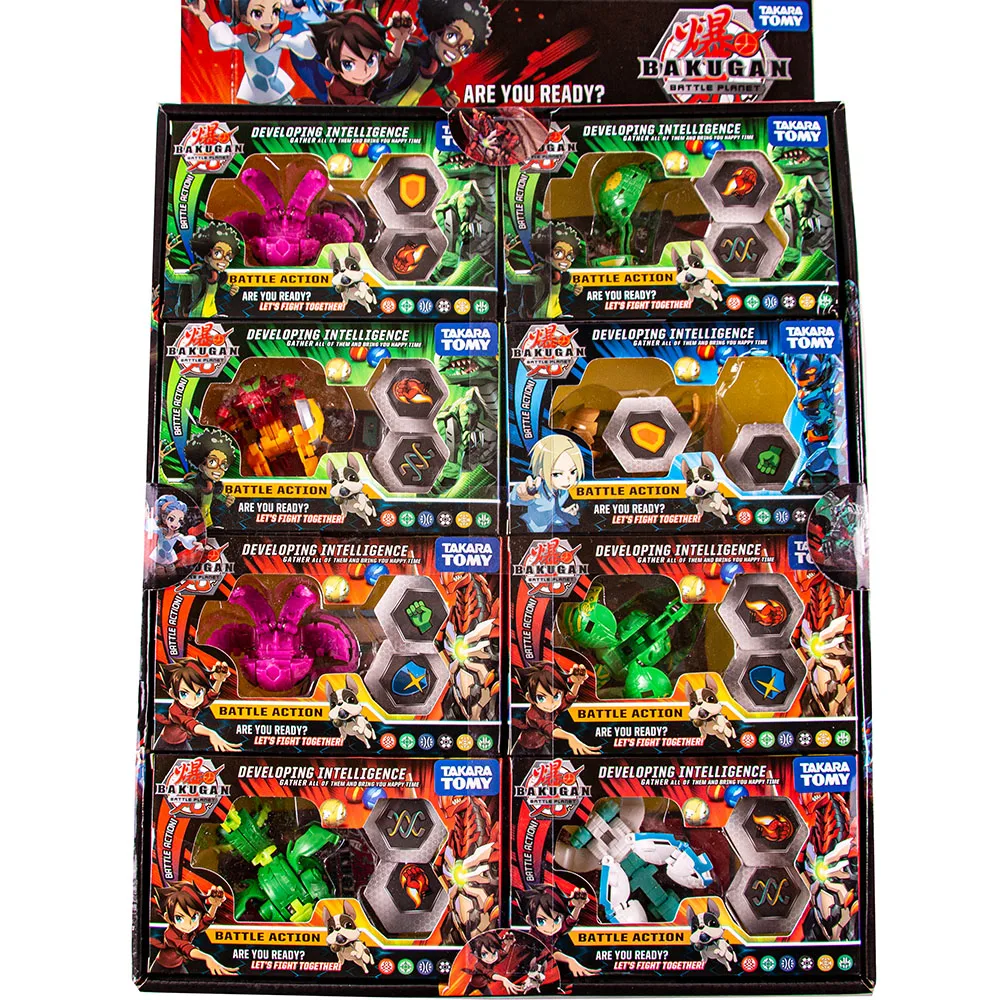 8Pcs/set 2020 Novo BAKUGAN Takera Tomy Ultra Naključno Anime Slika Bakugans Trading Card Zbirateljske Boj Otroci Igrače