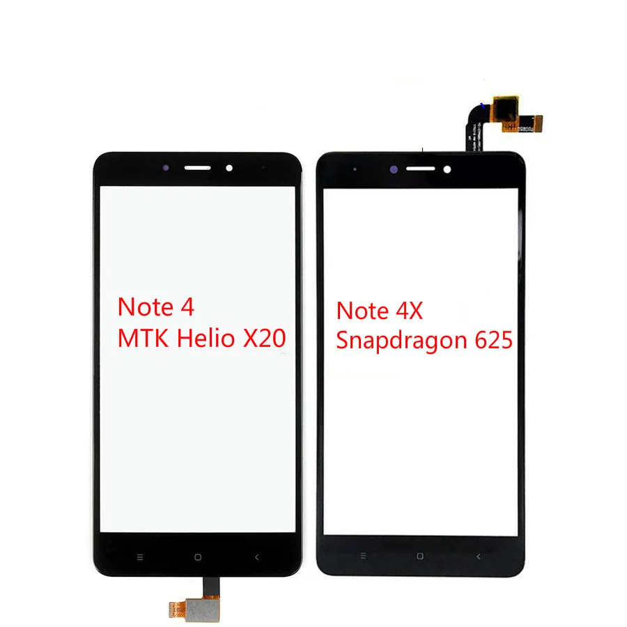 Za Xiaomi Redmi Opomba 4 4X LCD-Zaslon na Dotik Sprednje Steklo Senzor Računalnike Note4 Note4X Telefon Zamenjava Rezervnih Delov