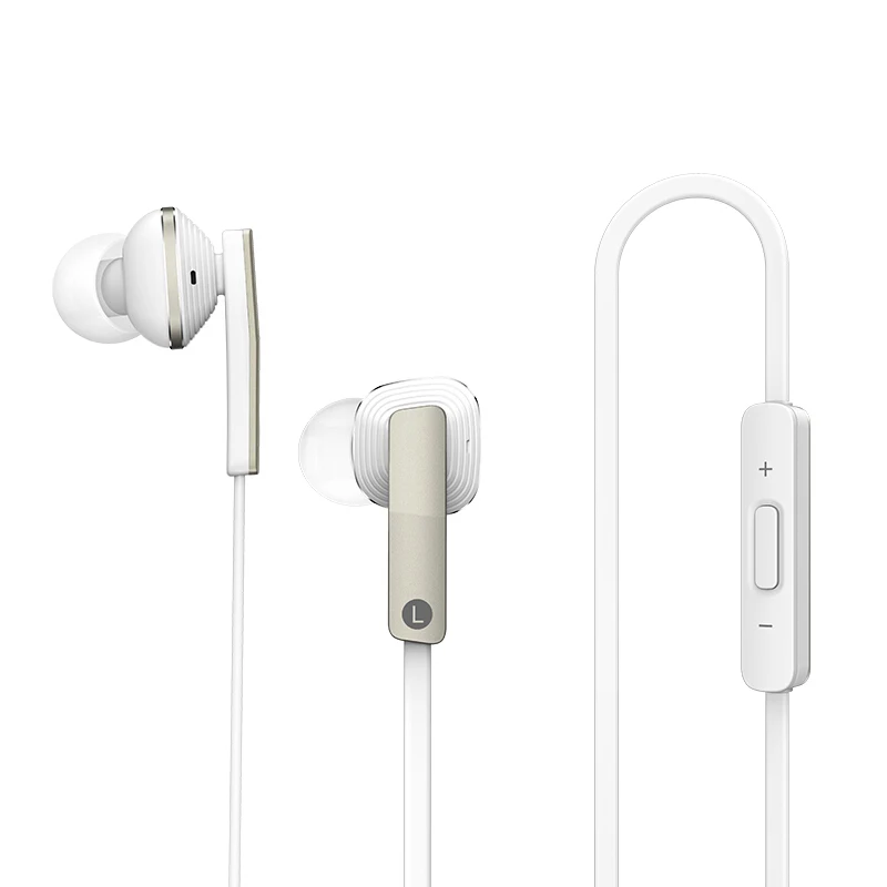 Original Huawei Honor AM175 Slušalke Dinamično Uravnotežen Armature Dual Enota Slušalke z Mikrofonom in-Ear Slušalke