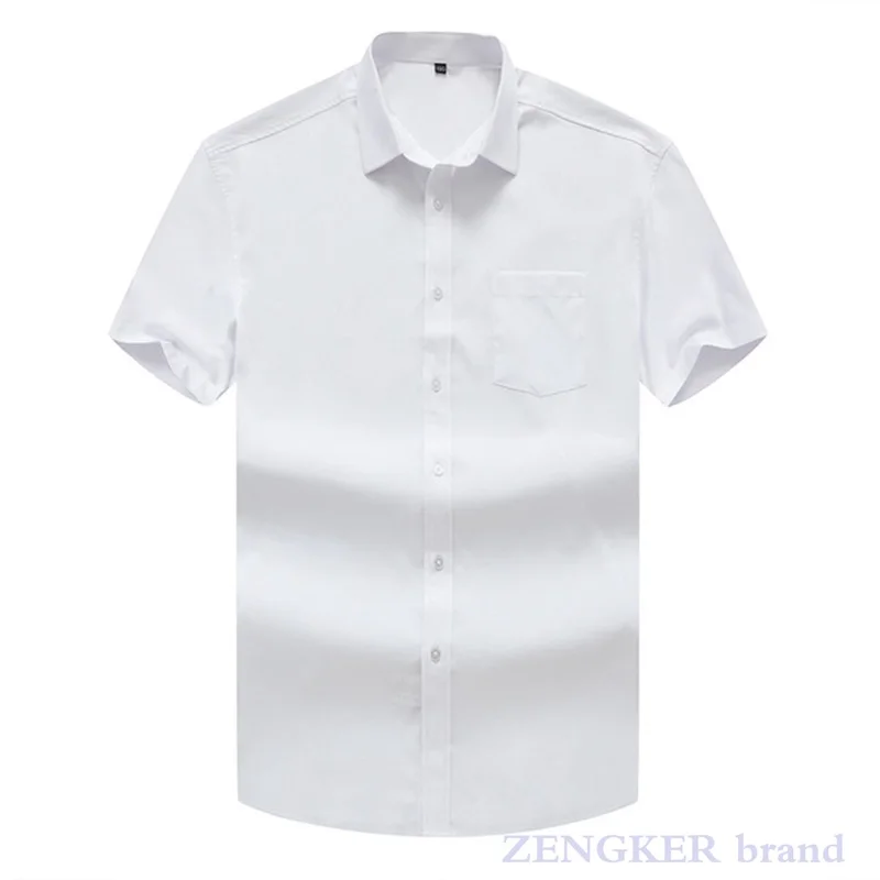 10xl moške velikosti kratek sleeve majica plus velike poletje tanke oddelek svoboden barva 9XL plus velikost belo srajco