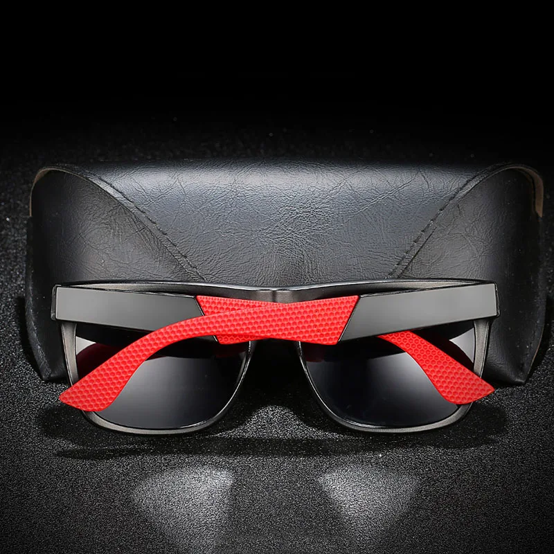Blagovno znamko Design Polarizirana sončna Očala Moških Kvadratnih Premaz Vožnjo sončna Očala Moški UV400 Sunglass Odtenki Očala Oculos de sol