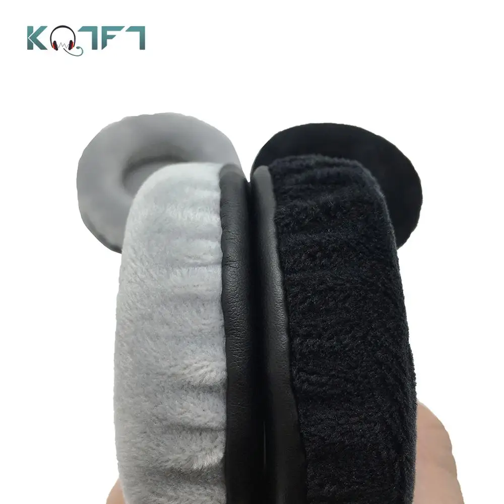 KQTFT 1 Par Žamet Zamenjava Blazinic za Behringer HPX4000 HPS5000 Slušalke EarPads Earmuff Kritje Blazine Skodelice