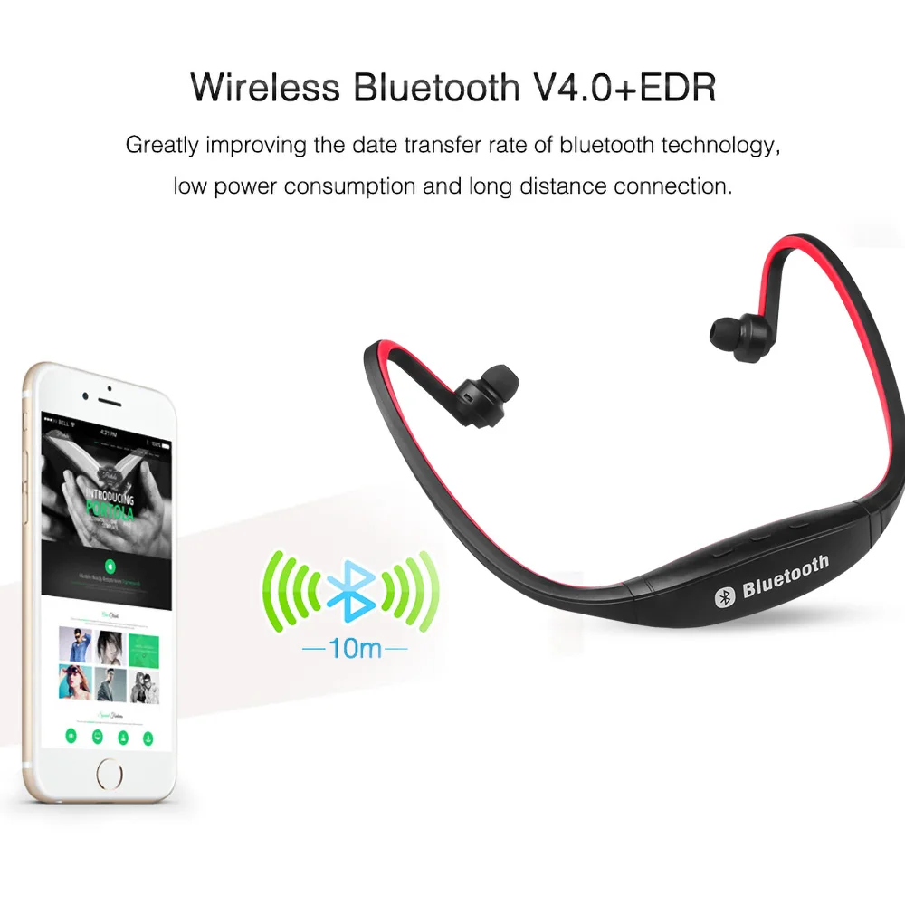 Kebidu 2019 Original S9 Slušalke Sport Brezžična tehnologija Bluetooth 4.0 Slušalke Slušalke za iPhone Za Samsung Za Xiaomi
