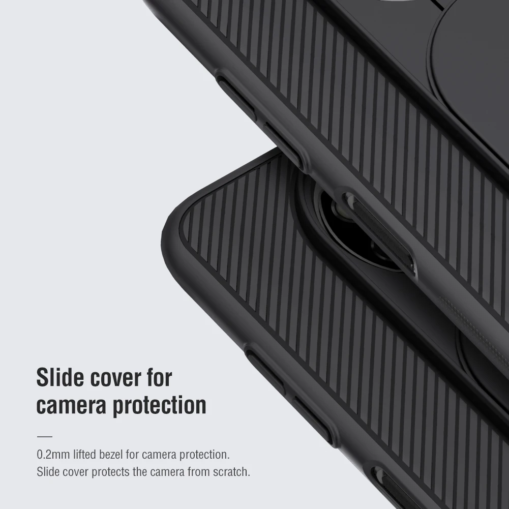 Za Xiaomi Redmi Upoštevajte, 9T 5G Primeru Nillkin CamShield Stran Fotoaparata Zaščitna Primeru Super Motnega Ščit za Xiaomi Redmi Upoštevajte, 9T 5G