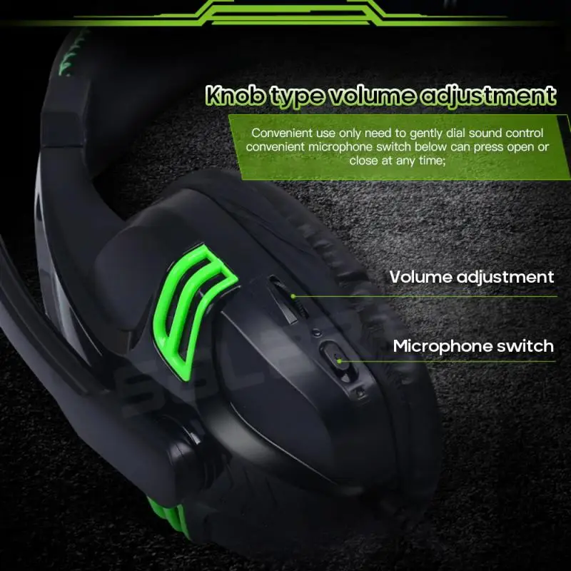 2020 Novo Gaming Slušalke Računalnik Slušalke Žične Igra Slušalke Globok Bas Gaming Slušalke Z Mikrofonom za Prenosni RAČUNALNIK gamer