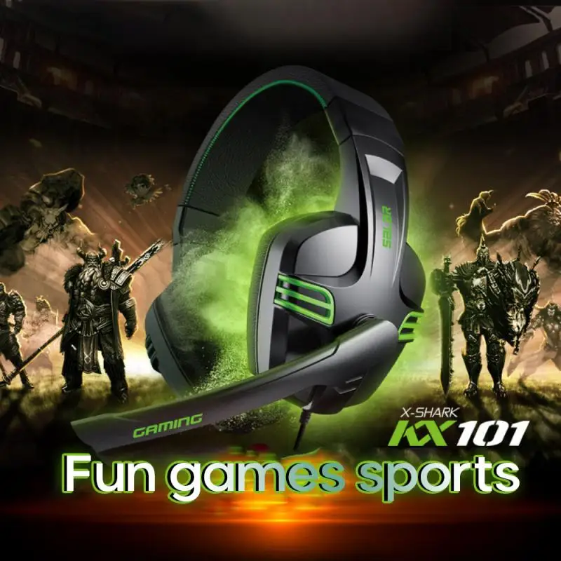 2020 Novo Gaming Slušalke Računalnik Slušalke Žične Igra Slušalke Globok Bas Gaming Slušalke Z Mikrofonom za Prenosni RAČUNALNIK gamer