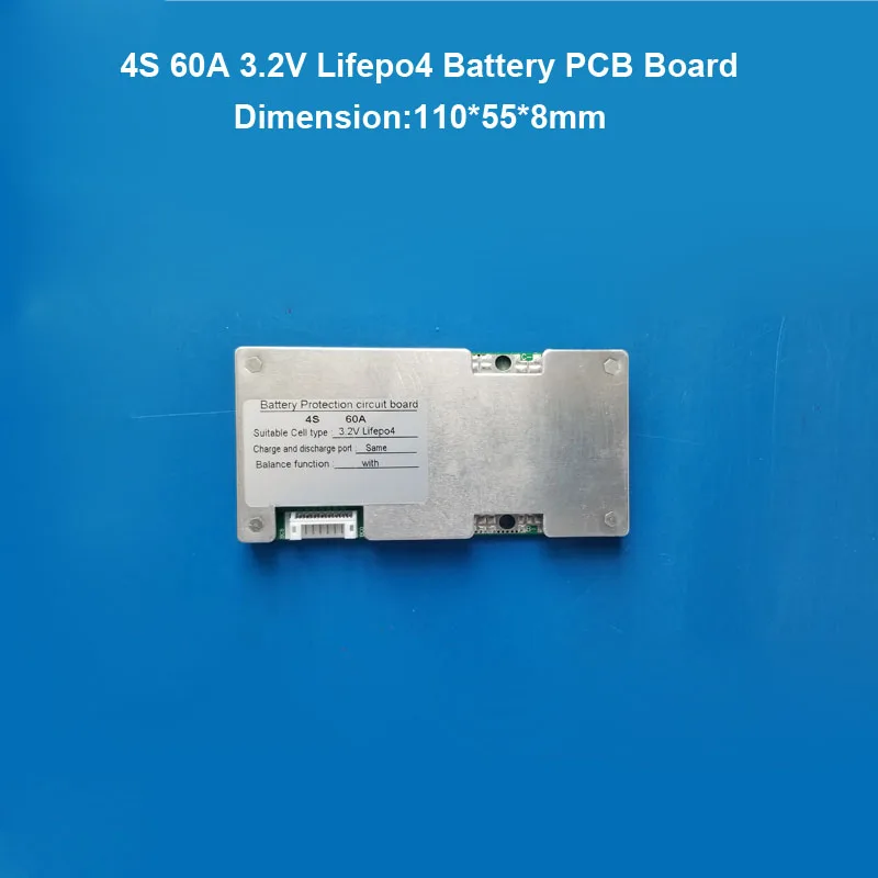 4S li ion ali 12V Lifepo4 baterije BMS z 30A, da 60A stalno odvajanje tekočih in bilance za varnostno kopiranje moč supllier