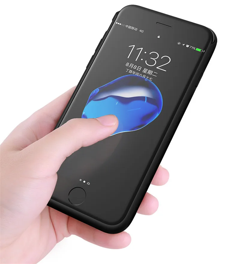 10000mah baterije, ohišje Za iPhone 6 7 8 4.7 palčni Moč Banka Kritje Prenosni Polnilec Baterije pokrov