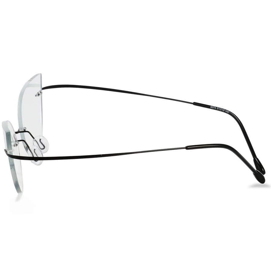 Titana Rimless Očala za Kratkovidnost Očala Photochromic očala Ženske Kameleon Očala, Leče z Dioptrije