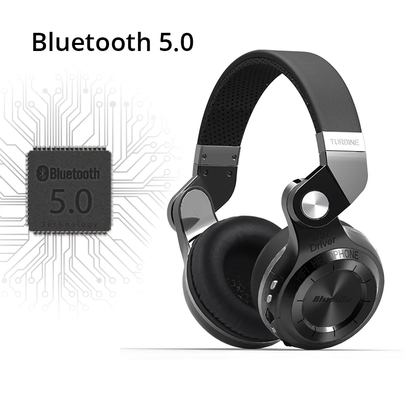 Novo Bluedio T2+ Modi Zložljive Bluetooth Slušalke Stereo Slušalke Podpora FM Radio& SD Gaming Slušalke za IOS Android