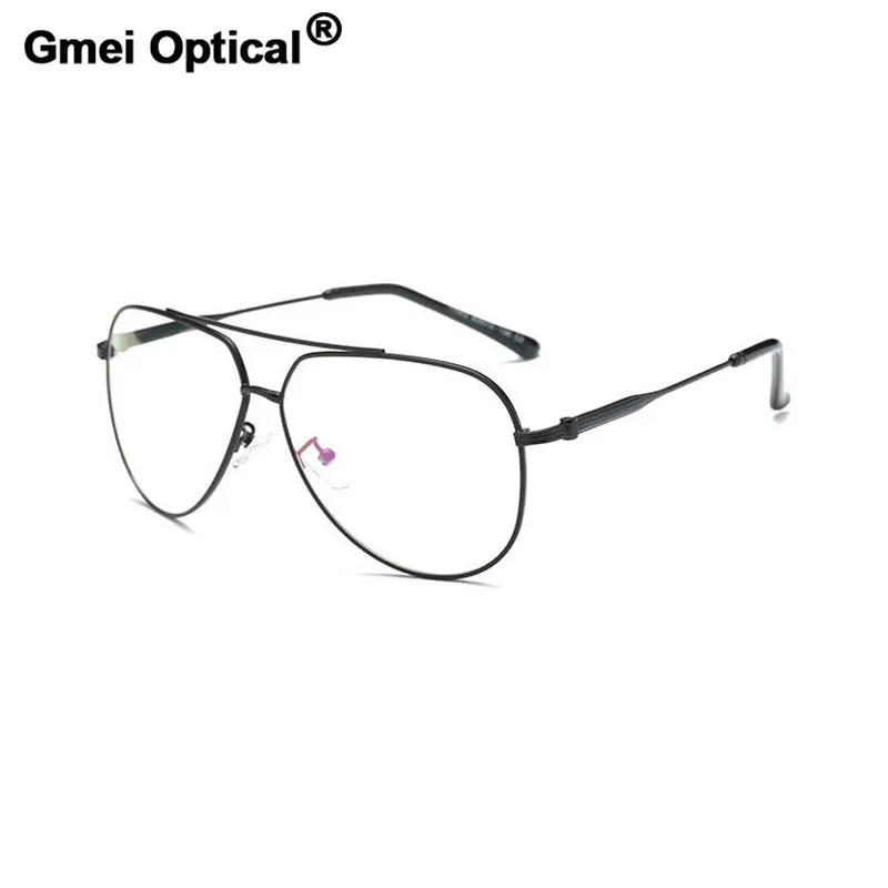 Gmei Optični Kovinske Zlitine, Retro Optična Očala Okvirji Za Ženske In Moške Kratkovidnost Očala Oculos De Grau Očala A17002