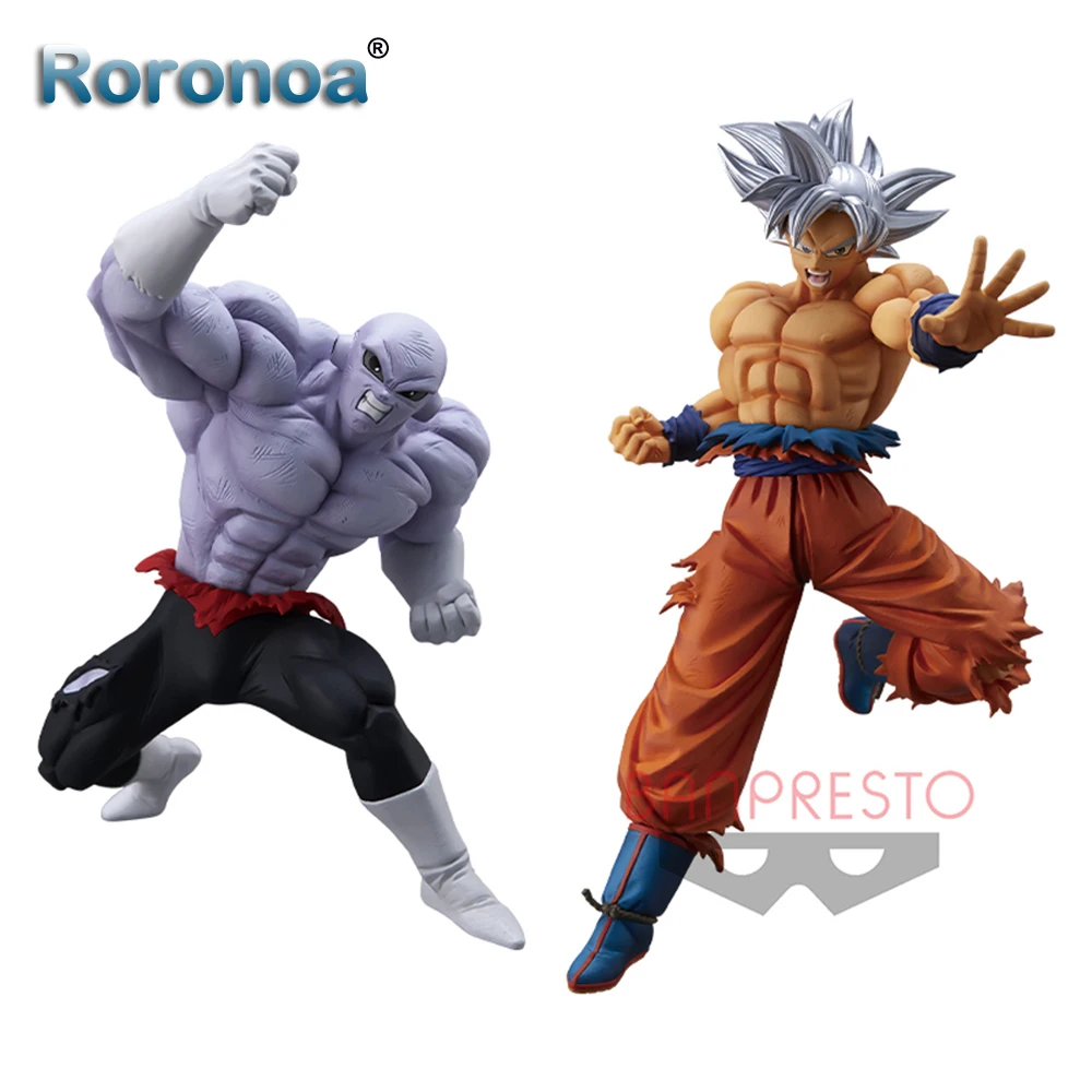 RORONOA Original Banpresto DBZ Super Chousenshi Retsuden Goku Ultra Nagon Jiren Dejanje Slika Zbirateljske Model Igrače Figurals
