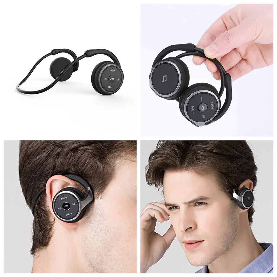 Bluetooth 5.0 Šport Teče Prenosne Slušalke Brezžične Slušalke z Mikrofonom za Prostoročno Klicanje Brezžična Neckband MP3 Predvajalnik