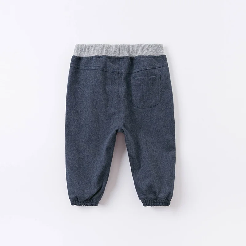DB14883 dave bella jeseni baby fantje moda trdna žepi hlače otrok celotno dolžino otroci hlače za malčke malčka hlače
