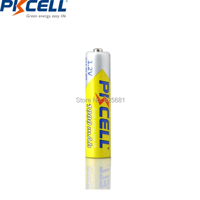 20Pcs PKCELL AAA 1000mAh 1,2 v Baterija za Polnjenje Baterij nimh aaa NIMH Za Daljinsko upravljanje Toy Kamera, Mikrofon