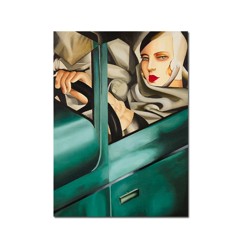 Platno Umetniško Slikarstvo Umetnik Tamara de Lempicka Klasičnih Umetnine Razmnoževanje Plakatov in Fotografij Stenske Slike za Dekoracijo Doma