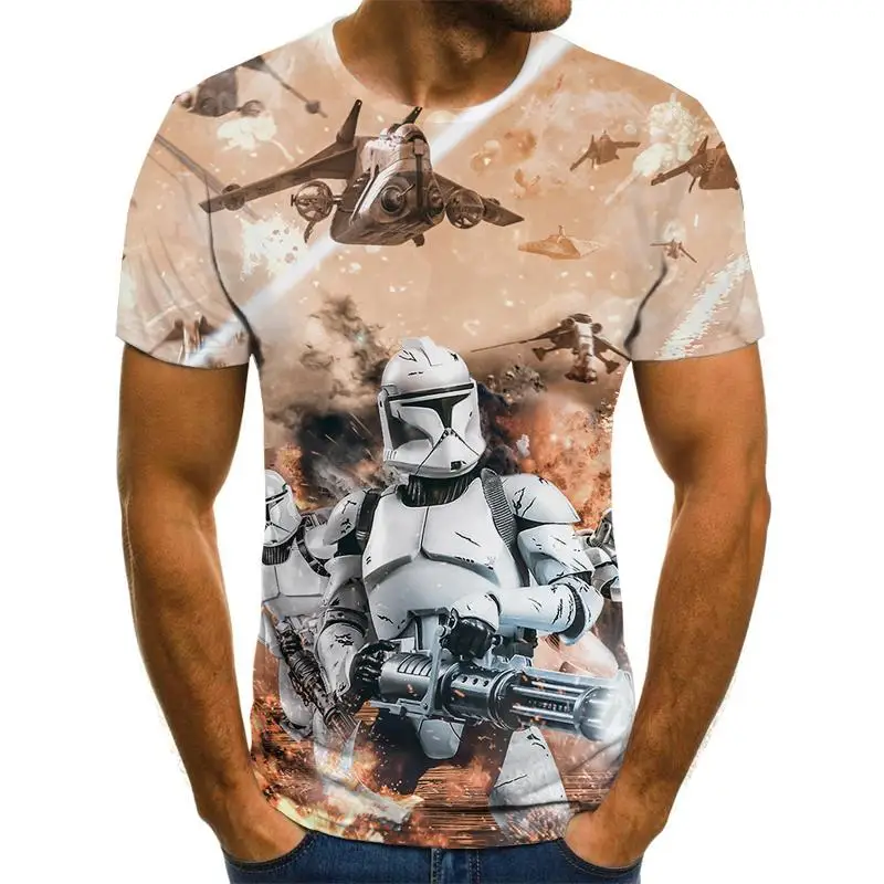 Poletne moške srajce švedski pismo 3D tiskanje moška t-shirt Dihanje ulične športna oblačila XXS-6XL