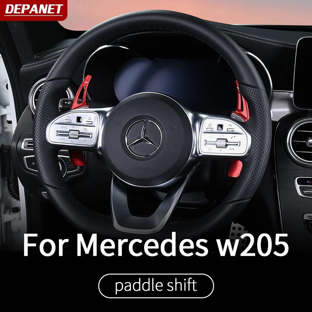 Metlice shift trim Za Mercedes C w205 amg Mercedes w205 coupe mercedes w205 ogljikovih vlaken/c razred pribor w205 intertior