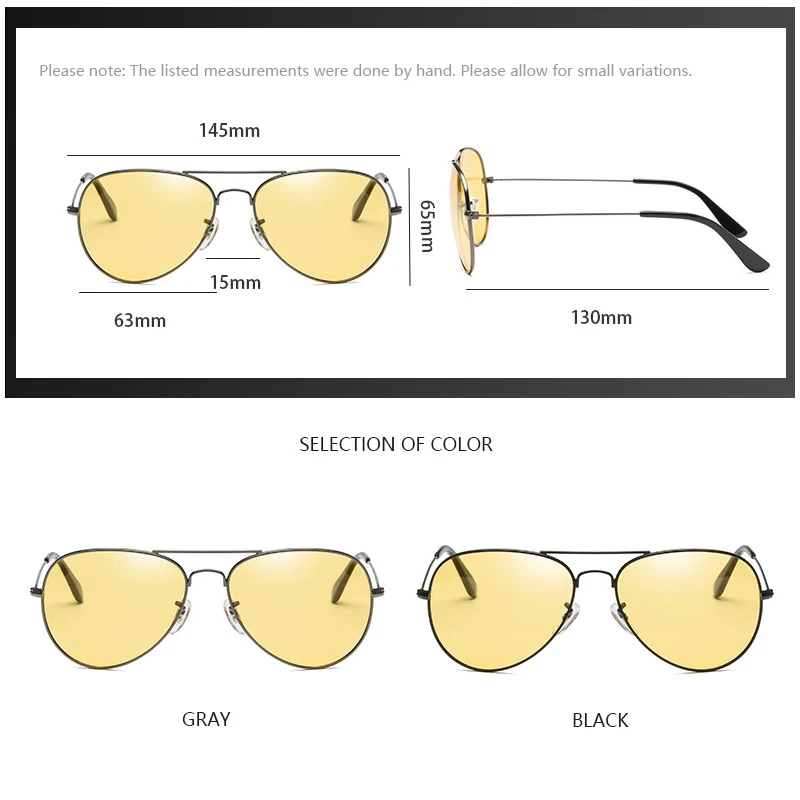 KATELUO 2020 Anti-glare Voznika Očala za Moške Rumena Leča Nočno Vizijo Očala Polarizirana Moške Vožnjo sončna Očala K3025