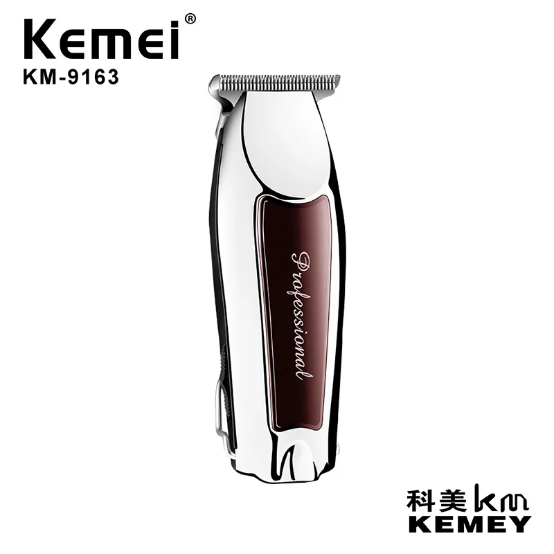 Kemei KM-9163 hair trimmer akumulatorski Lase rezalnik za ponovno polnjenje brado brivnik za moške mini velikosti močan motor, frizerski lase clipper