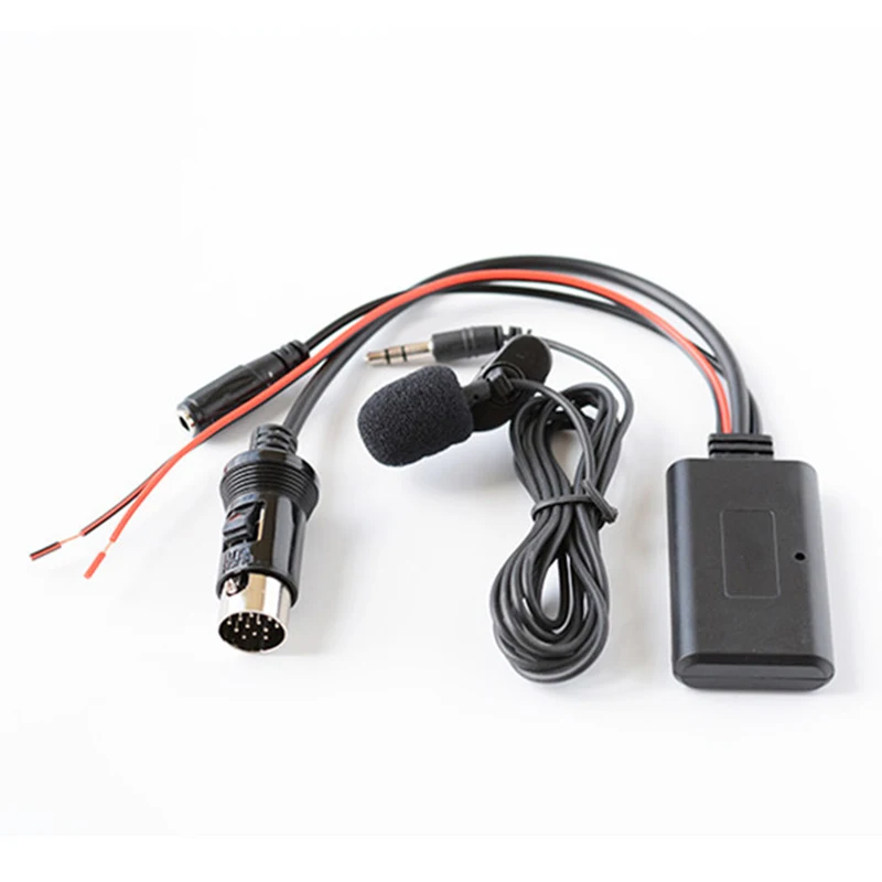 Avto Radio Bluetooth AUX Adapter za Brezžični Audio Vhod Proste Roke Mikrofon Za Kenwood 13-pin CD Stereo