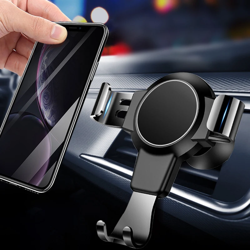 Avto Nosilec za Telefon Samsung S20 Ultra Opomba 10+GPS Vent Gori Težo podporno Stojalo Za iPhone SE 2020 11 Max Pro XS ABS Nosilec