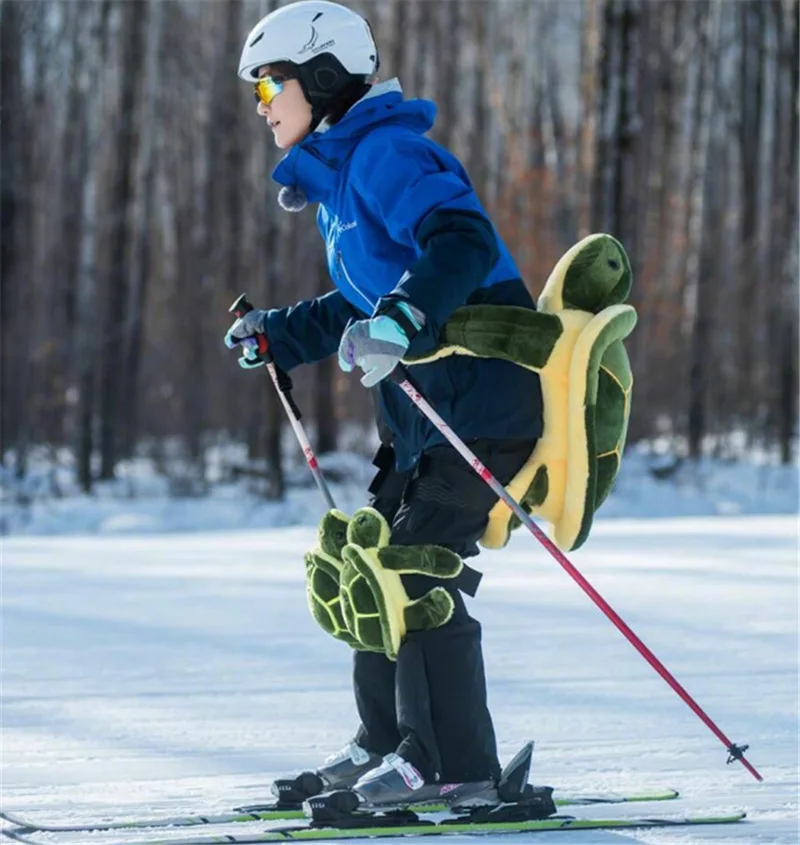 Mehko Srčkan Želva Obliko Otroci Hip Pad Drsanje na Ledu Smučanje Kolena Zaščitno opremo Hlače Skateboard Snowboard Zgostitev Anti-padec Prilagodite