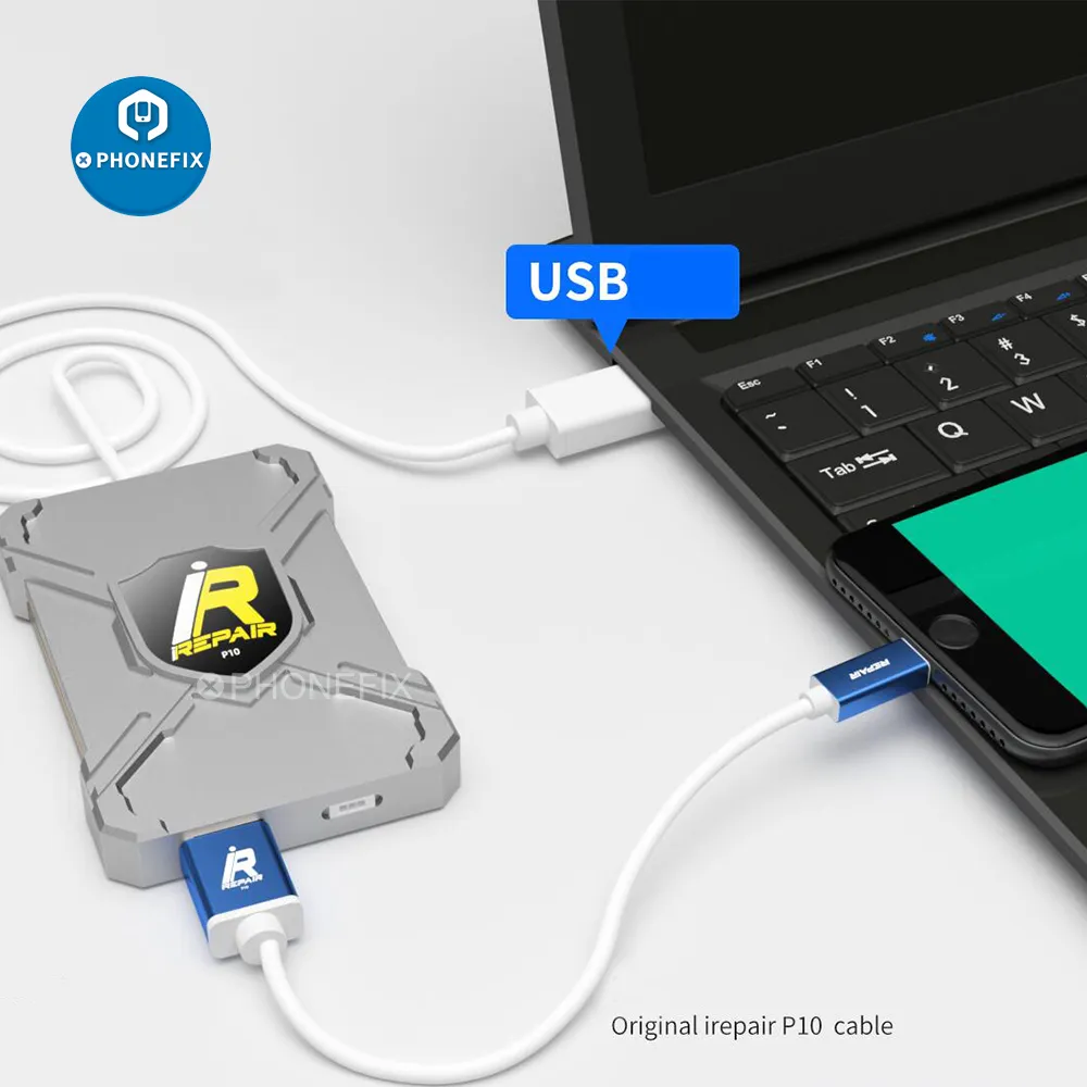 IRepair POLJE P10 / iBox Ne Razstavljanje se Zahteva Trdi Disk DFU Branje, Pisanje za iPhone&iPad / OEM DCSD Kabel se Uporablja z DFU Polje