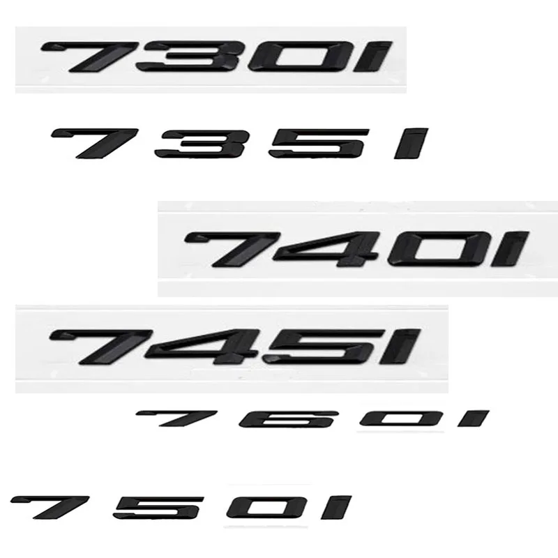 1set Prvotni Načrt peroformance Avto emblem 730i 735i 740i 745i 750i 760i stciker značko avto shranjevanje za BMW 7series E38 E65 F01